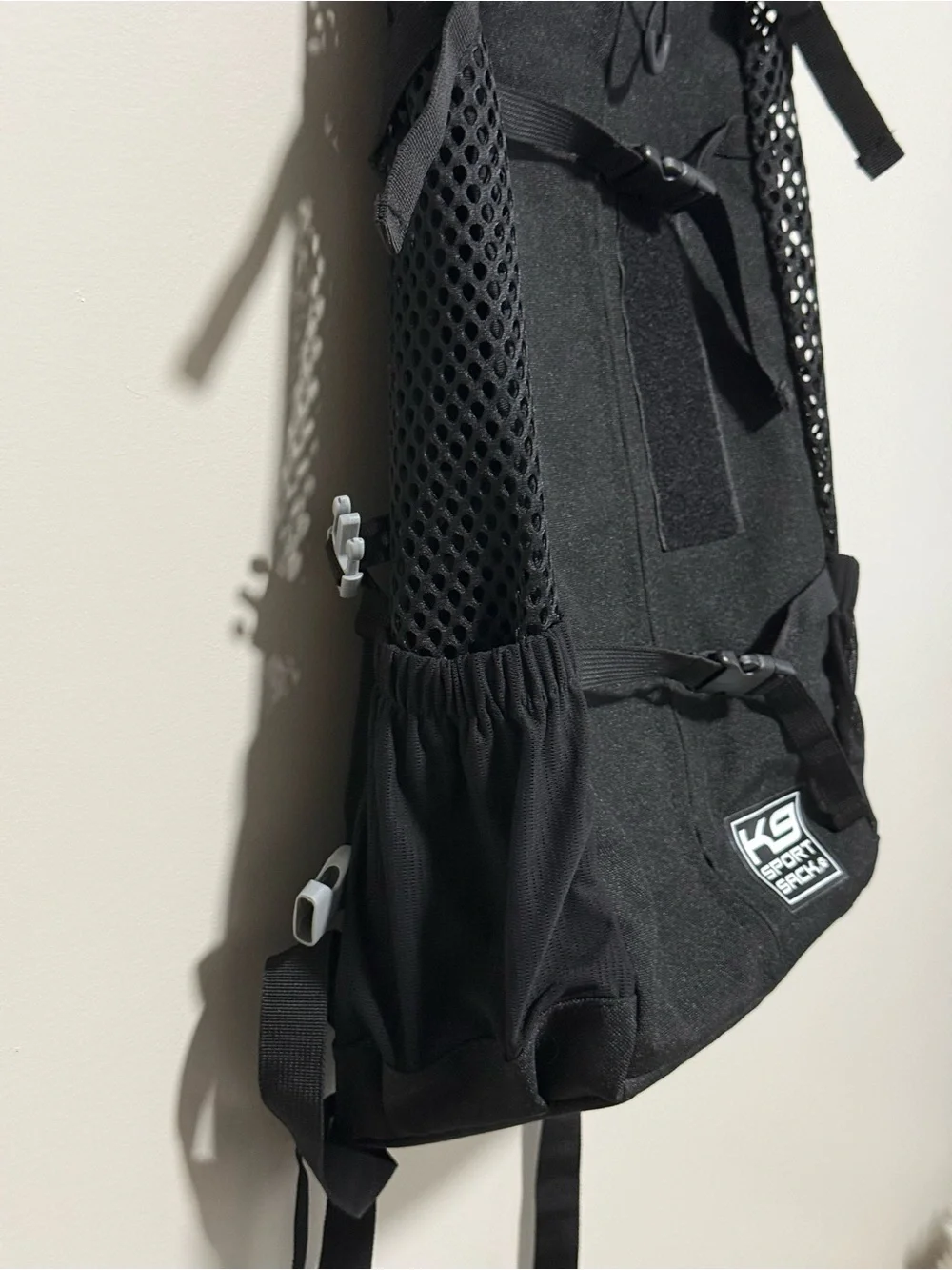 K9 Sport Sack Jet Black Plus 2 The Original Dog Backpack Carrier sz L